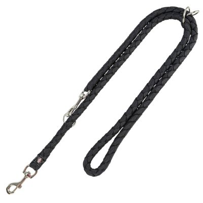 Trixie Cavo extension leash, black Size S - M: 200 cm long, diameter 12 mm