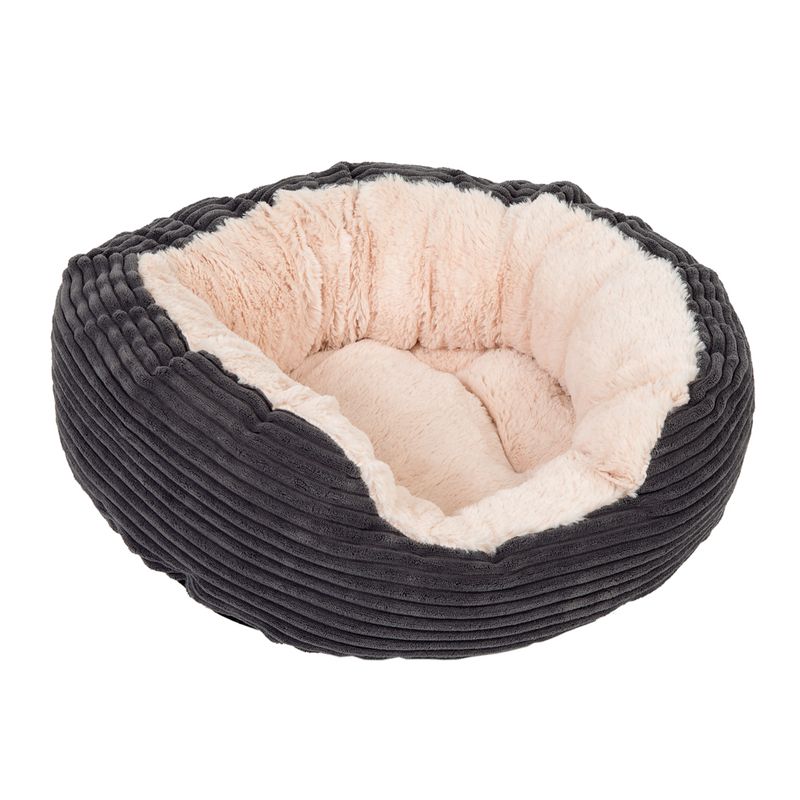 Cosy Cord cuddly bed 51 x 43 x 15 cm (L x W x H)