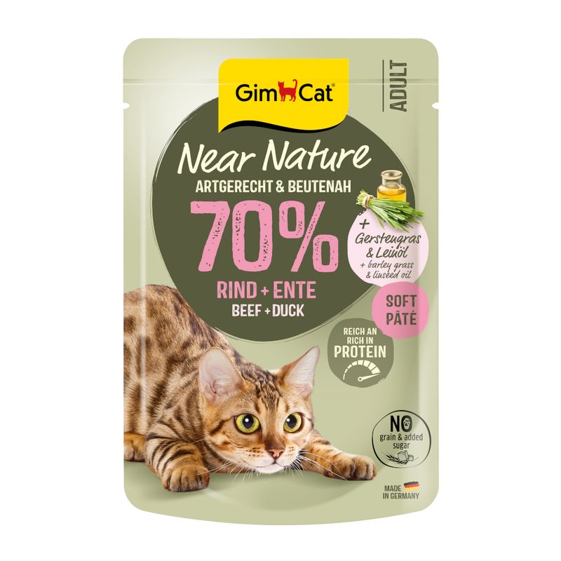 GimCat Near Nature 16 x 85g Chicken
