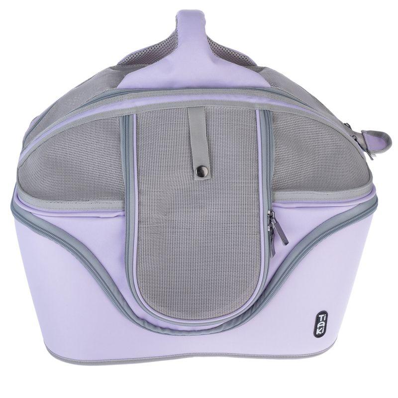 TIAKI Lavender Pet Carrier 46 x 36 x 35 cm (L x W x H)