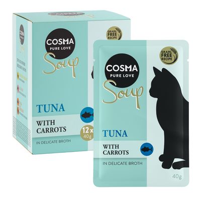 Cosma Soup 12 x 40g Mix 1 (4 Varieties)
