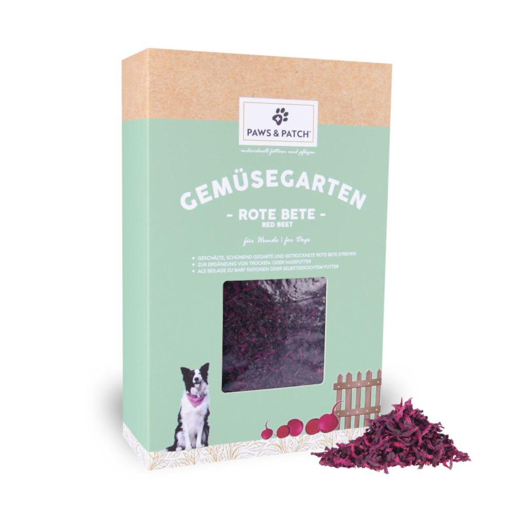 PAWS & PATCH Vegetable Garden Beetroot Strips 400g