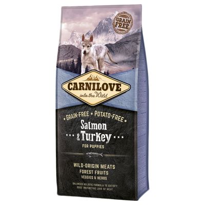 Carnilove Puppy Salmon and Turkey 12kg