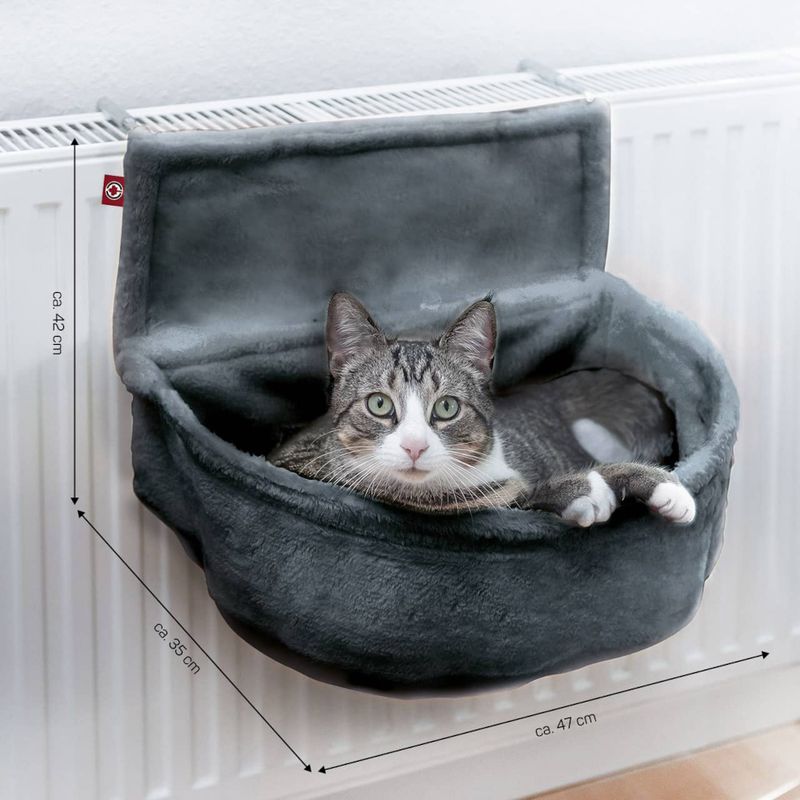 Canadian Cat Company Cosy Bag for Radiators Anthracite