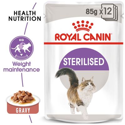 Royal Canin Sterilised in Gravy 12 x 85g