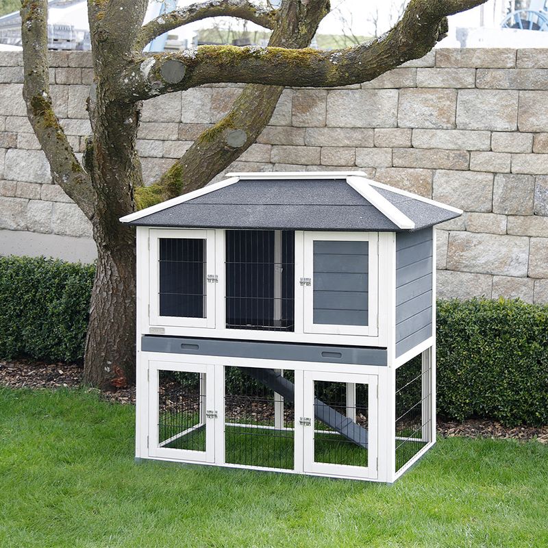 Kerbl Pets Villa Small Animal Hutch 118 x 68 x 118cm (L x W x H)