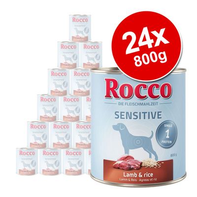 Rocco Sensitive Saver Pack 24 x 800g Game & Pasta