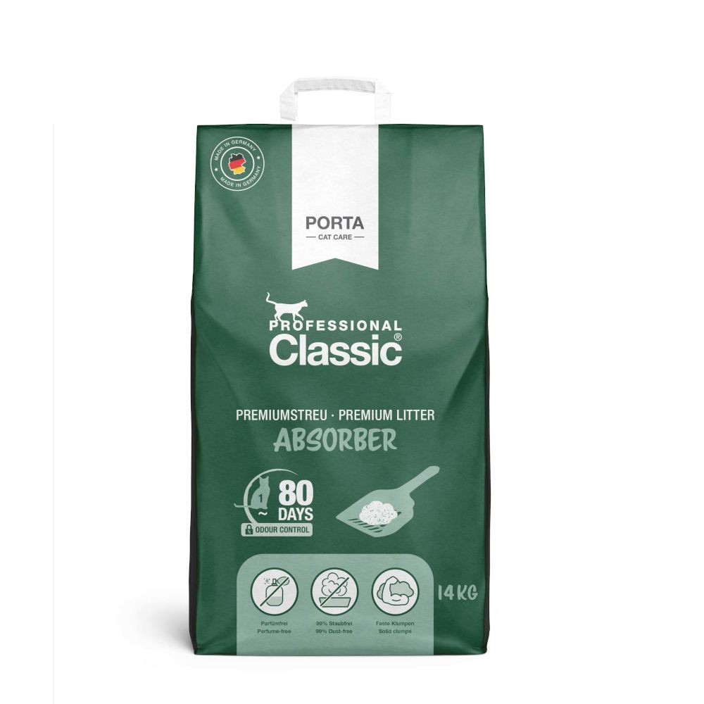 Professional Classic Cat Litter with Odour Neutraliser 14kg