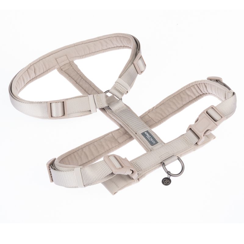 Nomad Tales Blush Harness - Taupe Size XS: 34-49cm Chest Measurement