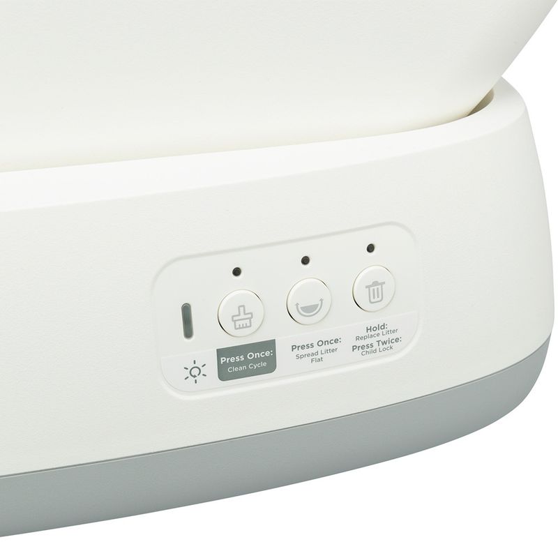 Trixie Self-Cleaning Cat Litter Box White