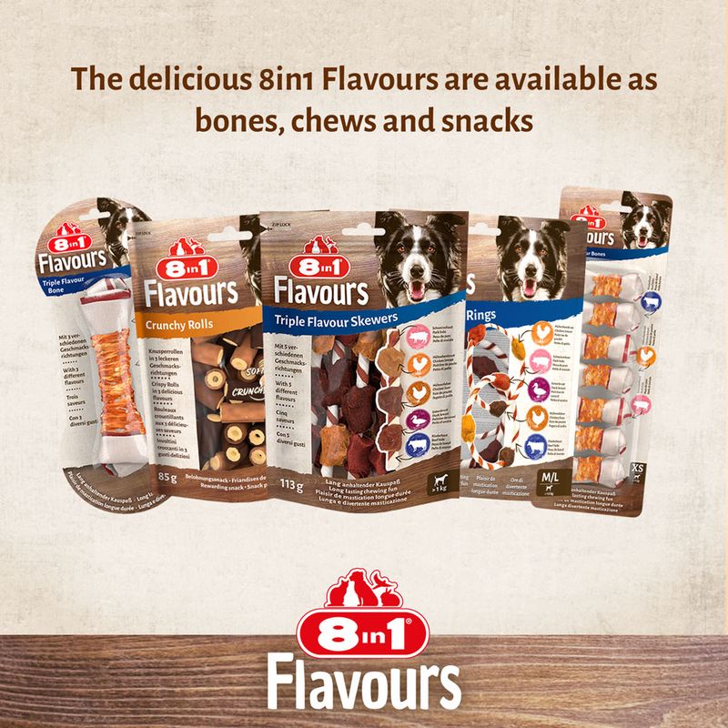 8in1 Triple Flavour Rings 120g