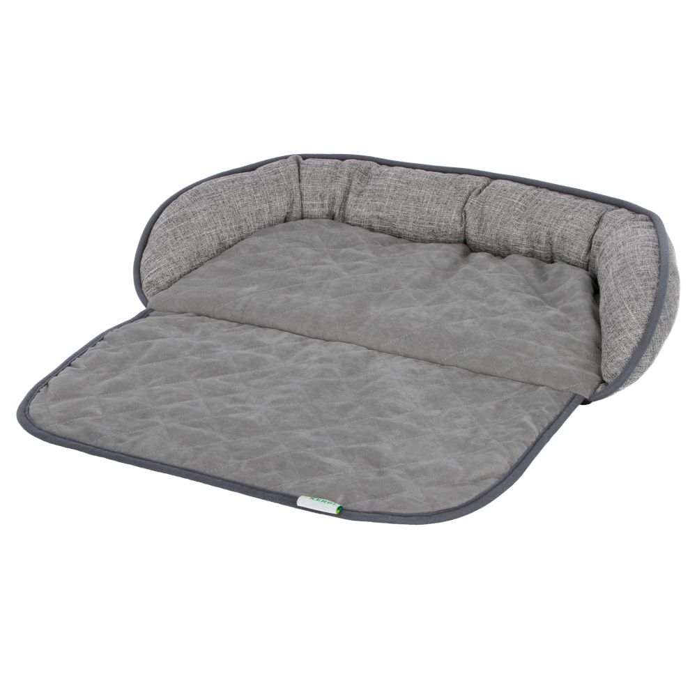 Kerbl Pet Couch Cushion Emalia - Grey 60 x 40 x 12cm (L x W x H)