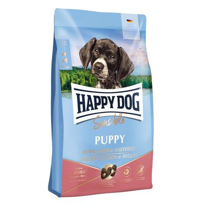 Happy Dog Supreme Sensible Puppy Chicken, Salmon & Potato Economy Pack: 2 x 10kg