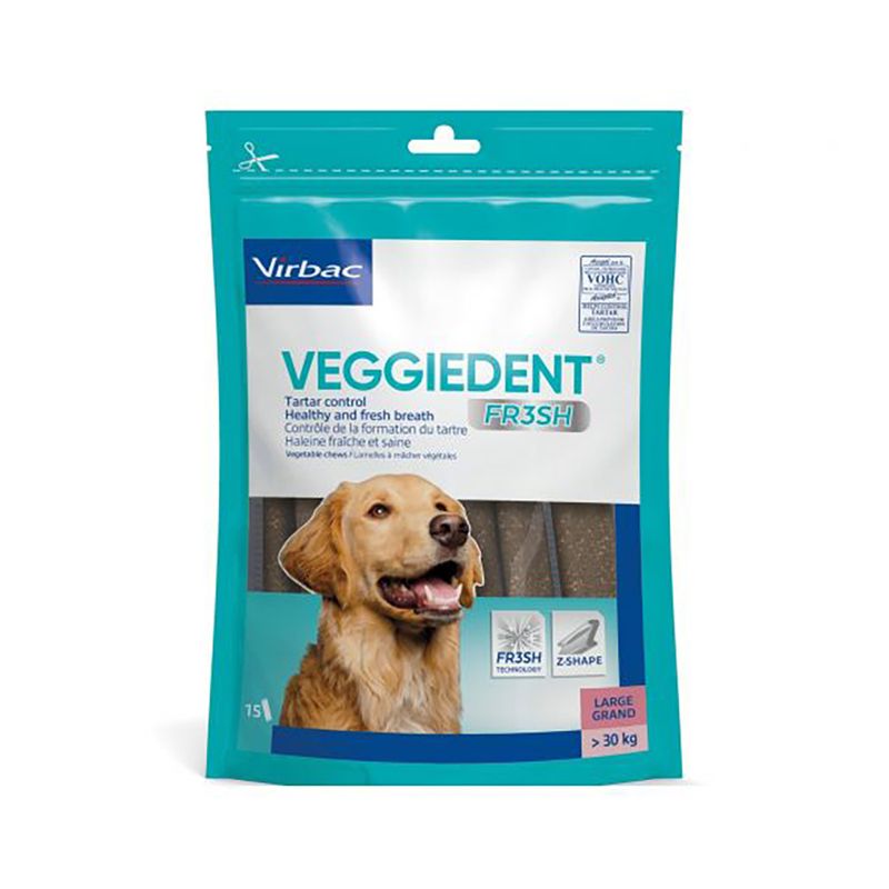 VEGGIEDENT Fresh for dogs 15 x 9 g XS for extra small dogs (< 5 kg)