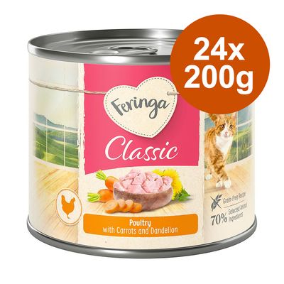 Feringa Classic Meat Menu Saver Pack 24 x 200g Poultry