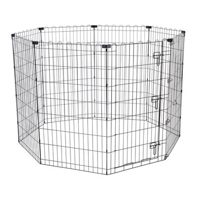 TIAKI High Metal Puppy Pen 8 panels each 61 x 106cm (W x H)