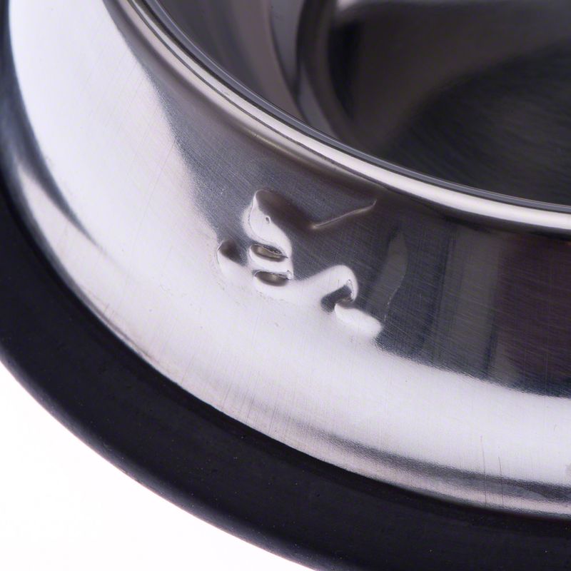 Slip-proof Cat Bowl with Imprint 200 ml, Diameter 15 cm