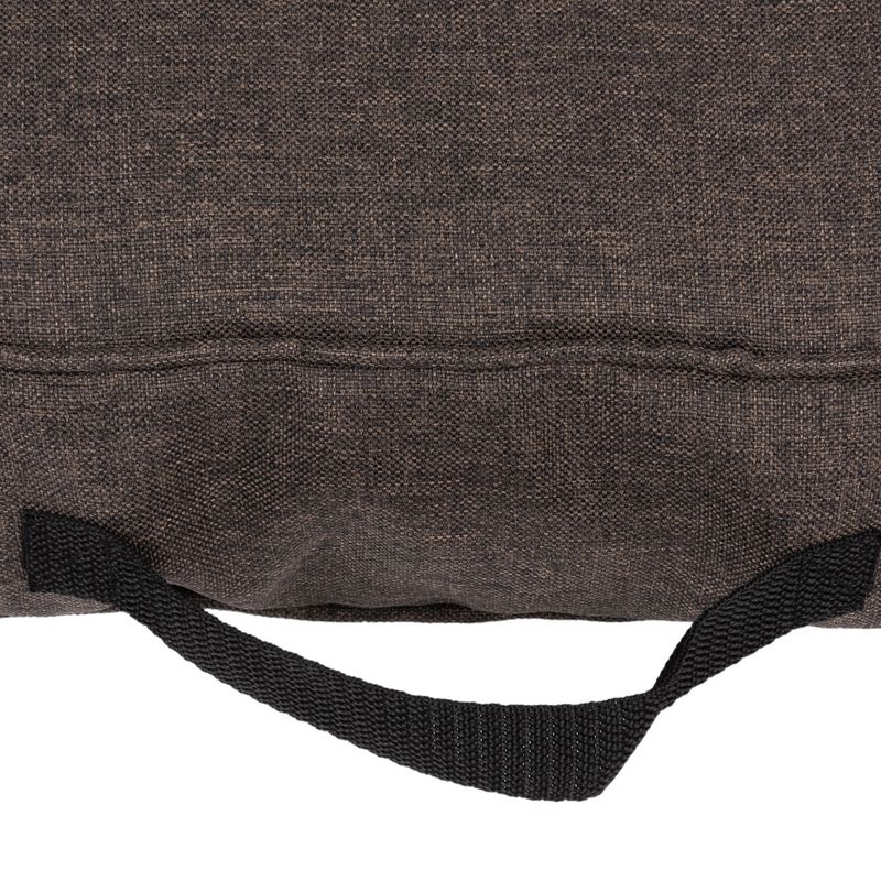 TIAKI Dog Mattress Memory Foam, brown S: L 80 x W 60 x H 17 cm