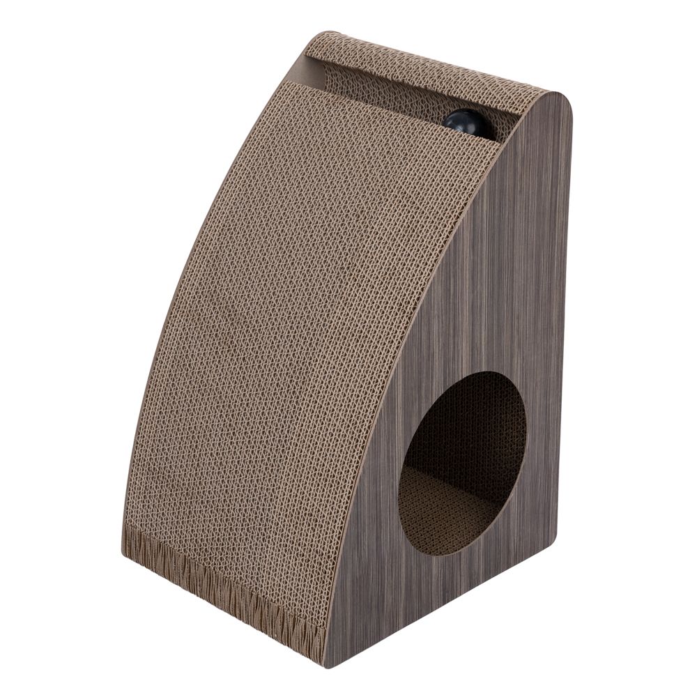 Modern Living Oviedo Triangular Scratcher approx. 27 x 24 x 39.5cm (L x W x H)