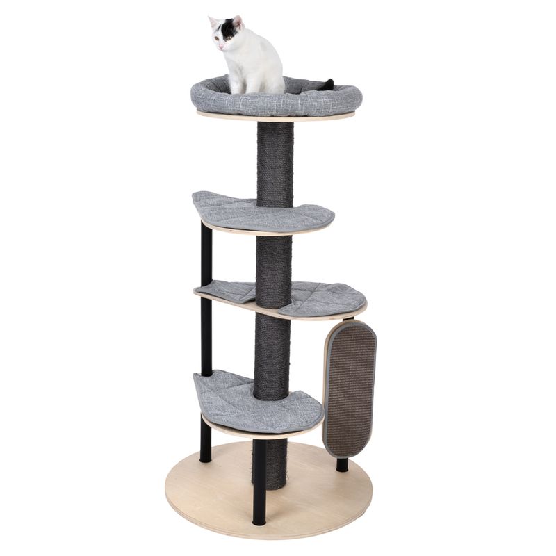 Modern Living Moraira Scratching Post Natural / dark grey