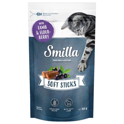 Smilla Soft Sticks Lamb & Elderberry 50g