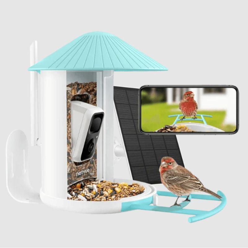 BIRDFY Smart Feeding Station with Solar Cell Approx. 36 x 28 x 19cm (L x W x H)