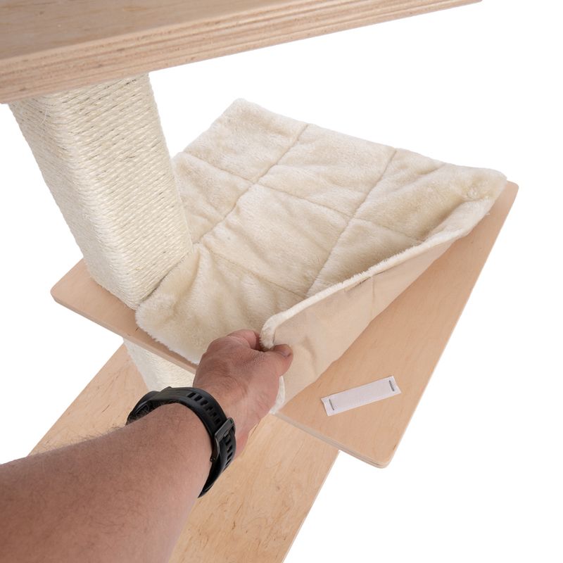 Natural Paradise Ceiling Cat Tree - Orchid Vanda Cream