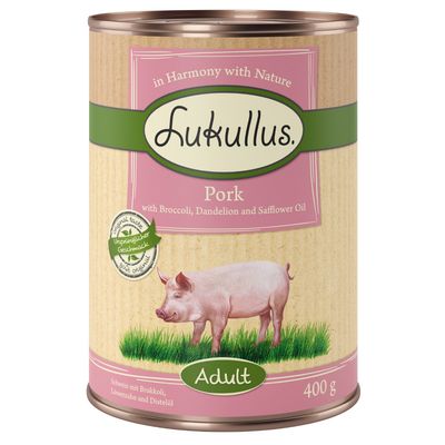 Lukullus Adult Pork - Grain-Free 6 x 800g