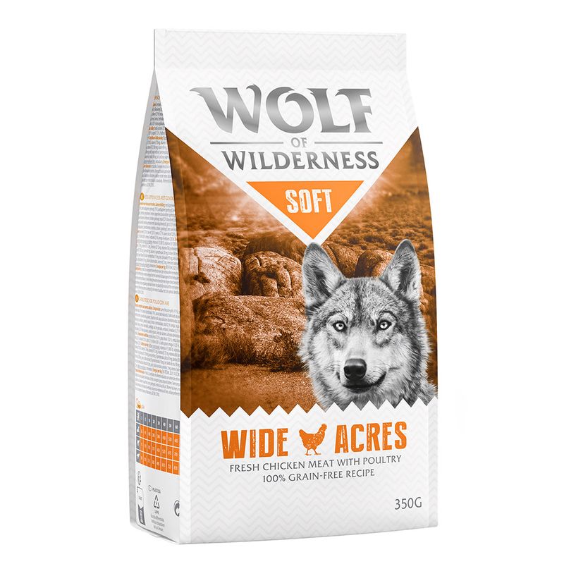 Wolf of Wilderness - grain-free - sample bag Soft Mini \