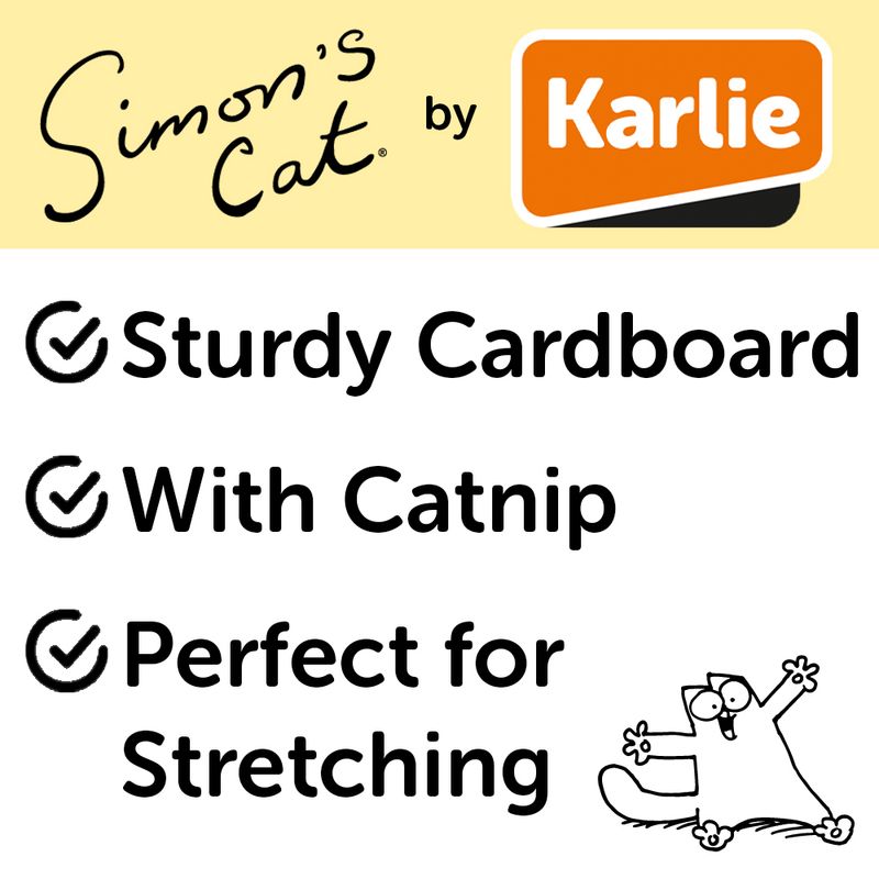 Simon’s Cat Scratching Paper 47 x 26 x 25 cm (L x W x H)