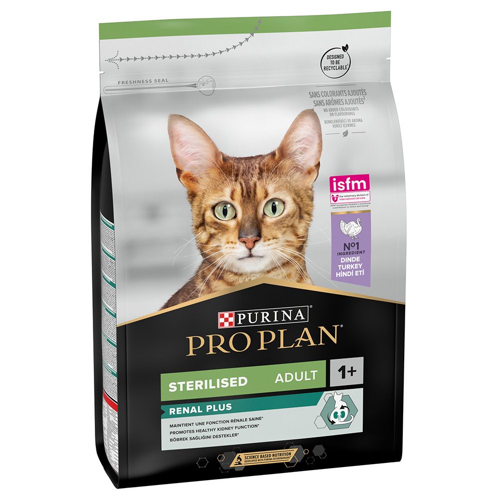 PURINA PRO PLAN Sterilised Adult Renal Plus Turkey 3kg