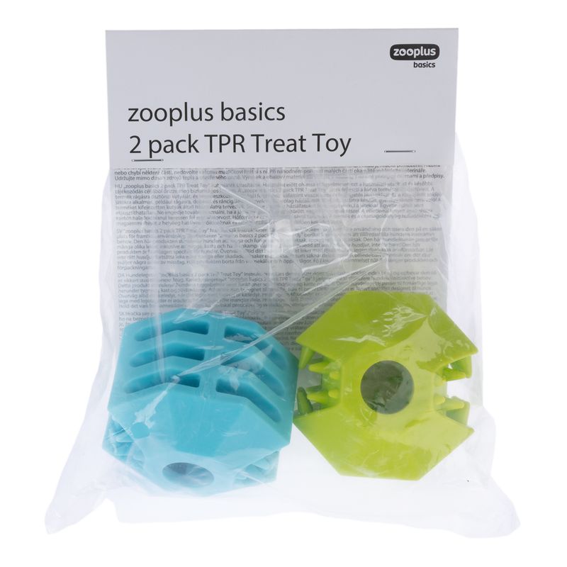 zooplus Basics TPR Snack Ball Set diameter 7cm