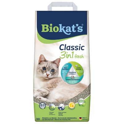 Biokat’s Classic Fresh 3in1 Cat Litter 10l