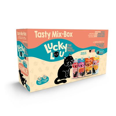 Lucky Lou Adult trial mix 12 x 125 g Tasty Mix