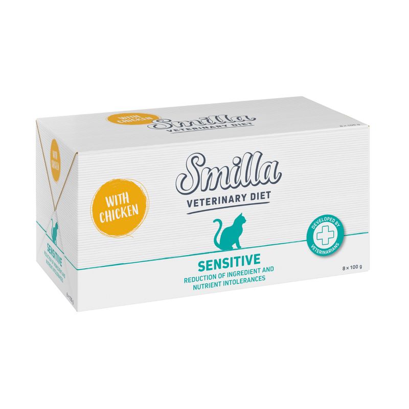 Smilla Veterinary Diet Sensitive with Chicken: 8 x 100g