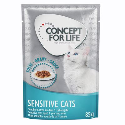 Concept for Life Sensitive Cats – in Gravy 12 x 85g