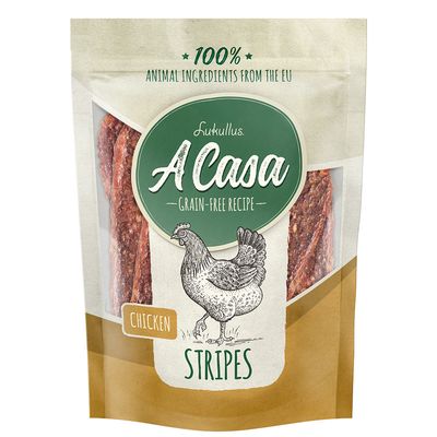 Lukullus A Casa Stripes - Chicken 100g