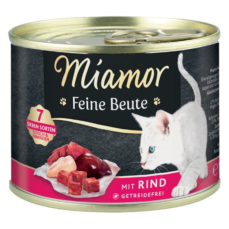Saver Pack Miamor Feine Beute 24 x 185 g Beef