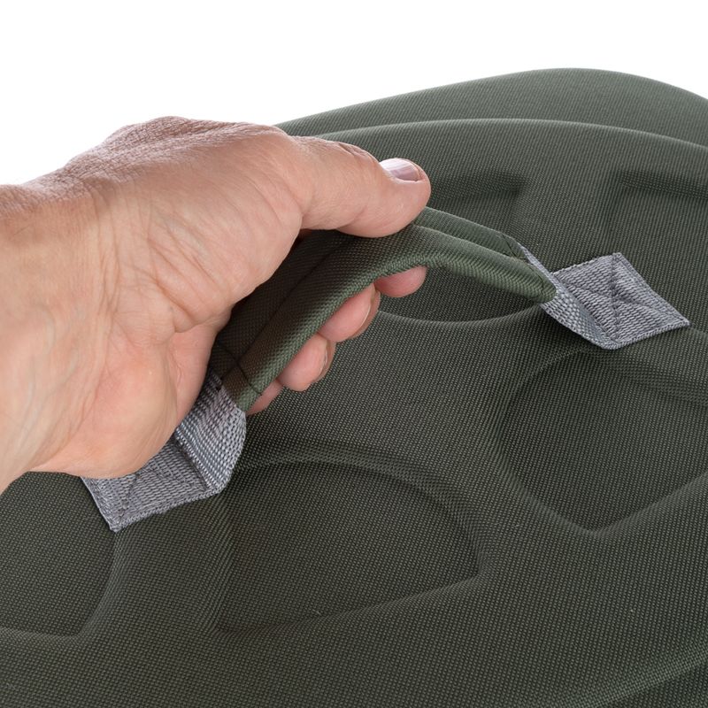 Collapsible Transport Case Grey & Orange: 42 x 32 x 30cm (L x W x H)