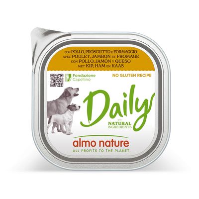 Almo Nature Daily 9 x 300g With Veal & Carrots