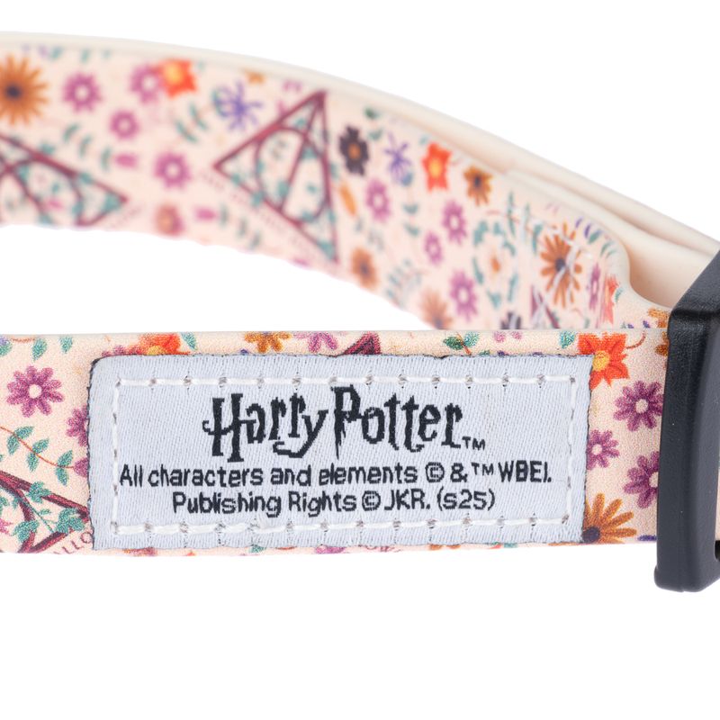 Harry Potter Deathly Hallows Collar - Beige Size S: Neck Circumference 25 - 36 cm, Width 20mm