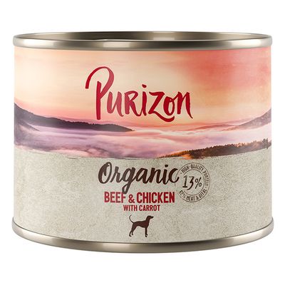 Purizon Organic 6 x 200g Salmon & Chicken with Spinach