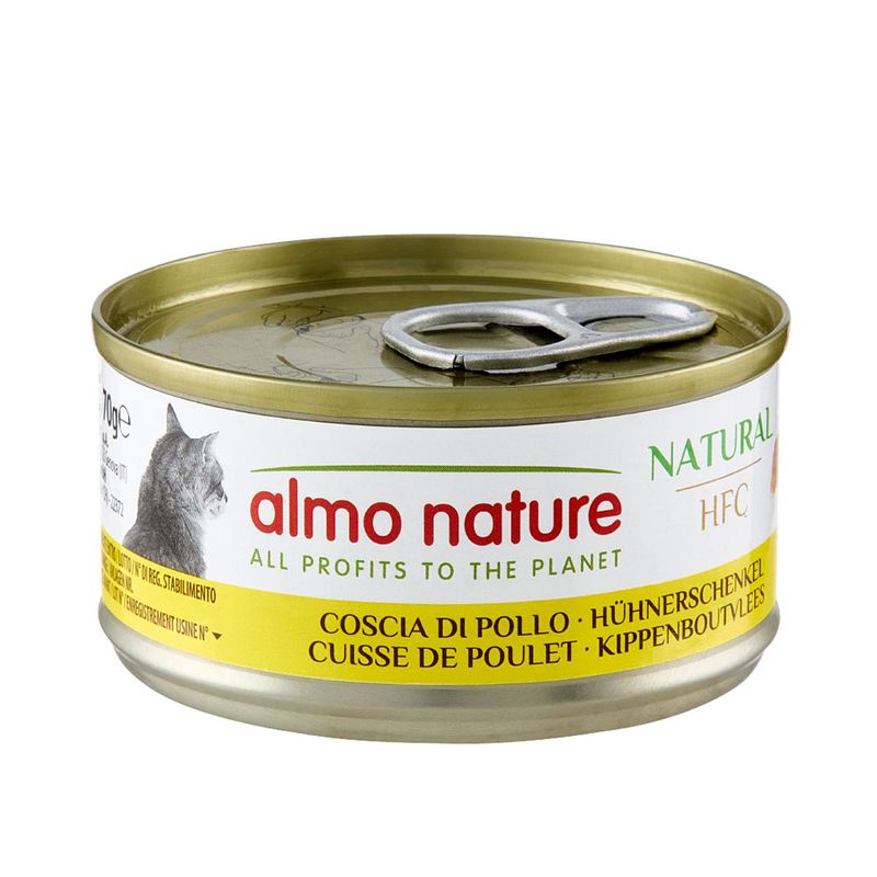 Almo Nature HFC Natural Cans Saver Pack 24 x 70g Atlantic Tuna