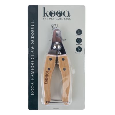 kooa Bamboo Claw Scissors L 15.4 x 5.4 x 1.4 cm (L x W x H)