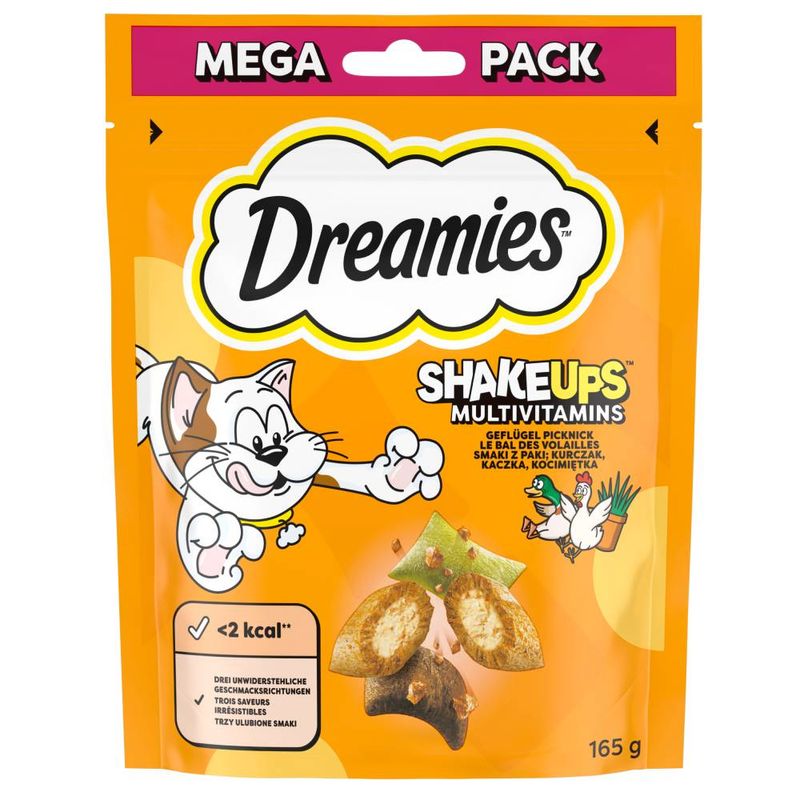 Dreamies ShakeUps with Multivitamins Snacks Rockin' Roost (55g)