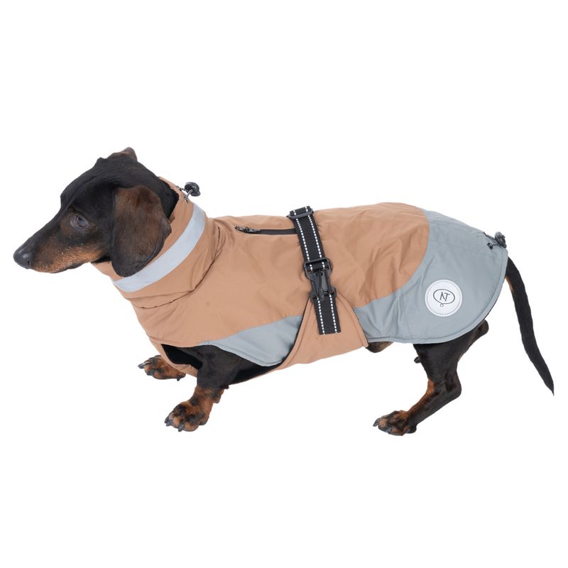 Nomad Tales Bloom Dog Coat - Warm Taupe approx. 30cm (Back Length)