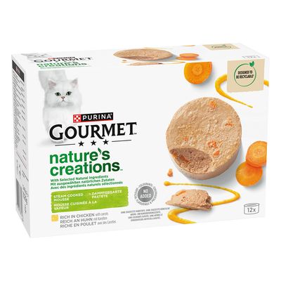 Gourmet Nature’s Creations Pâté 12 x 85g Chicken & Carrot