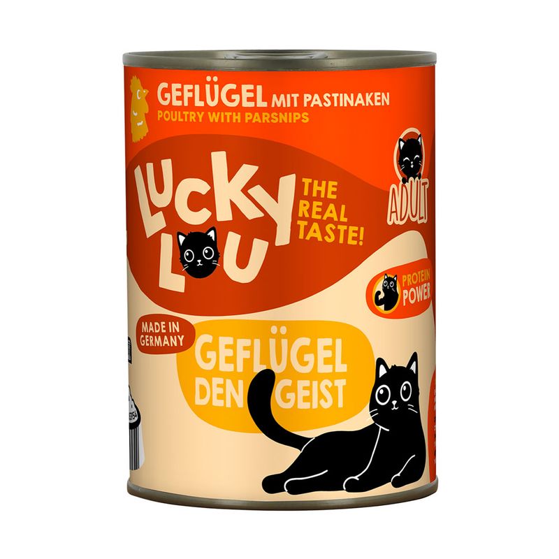 Lucky Lou Adult 6 x 400g Poultry