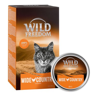 Wild Freedom Adult Trays 6 x 85g Mixed Pack (6 Varieties)