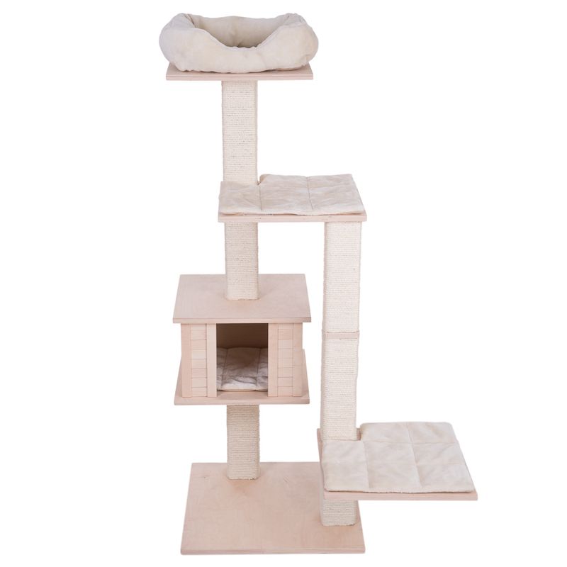 Natural Paradise Scratching Tree - Orchid Vanda L Cream